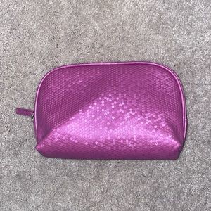 Psychedelic Purple Makeup Bag